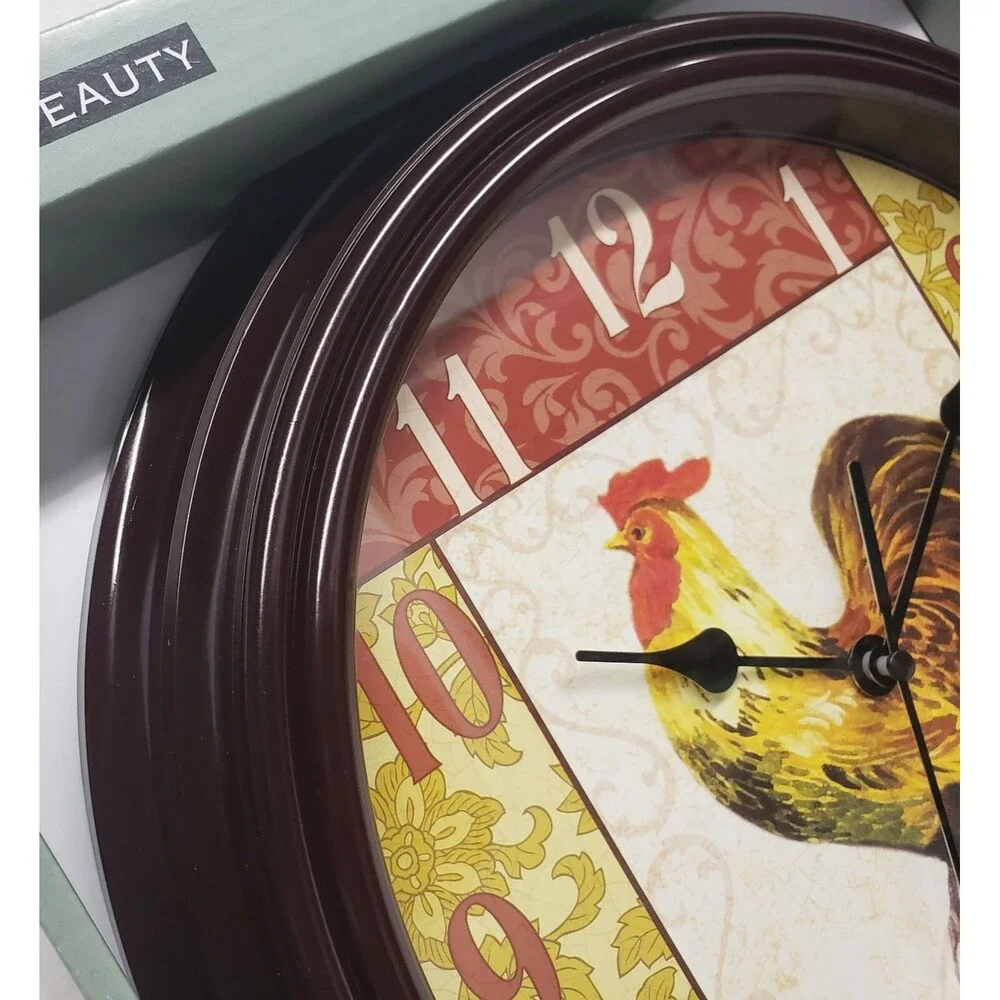 Kitchen Plastic Decorative Wall Clock, 12